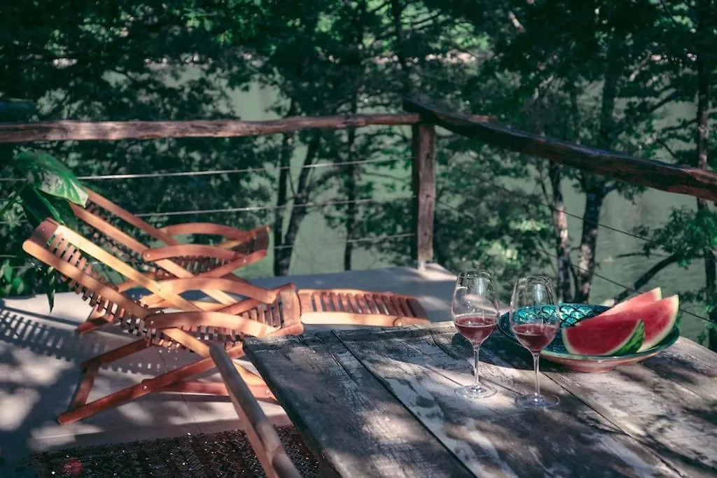 Private Estate With 3 Lake Houses, Sauna & Hot-Tub Castelnau-de-Mandailles