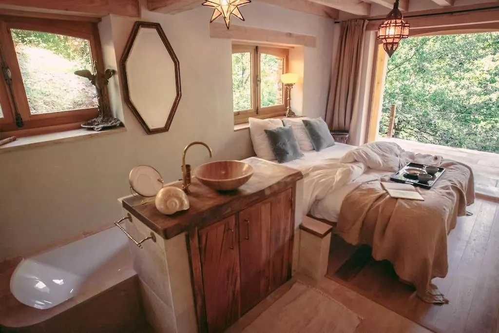 Holiday home Private Estate With 3 Lake Houses, Sauna & Hot-Tub Castelnau-de-Mandailles France